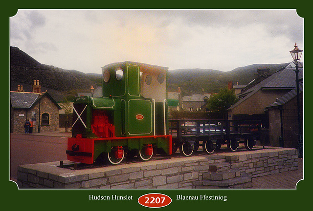 Trefor Quarry NG Hudson Hunslet 2207 Blaenau Ffestiniog 1992