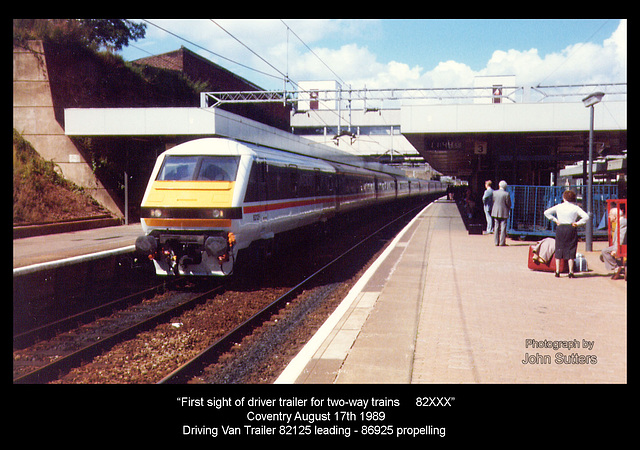 Driving trailer 82125 Coventry 17.8.1989