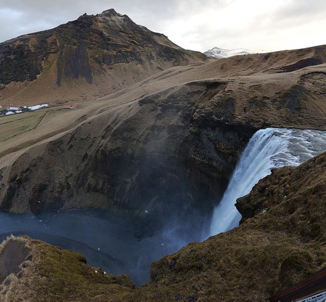 Skogafoss Pano