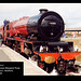 London Midland & Scottish Railway 4-6-2 46203 at Hereford -18.3.1995