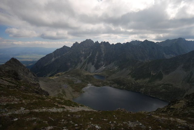 Lakes Below Mengusovske Sedlo