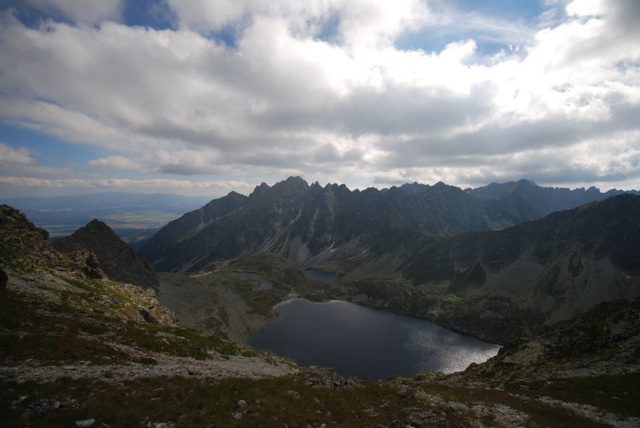 Lakes Below Mengusovske Sedlo