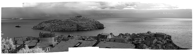 Dubrovnik - Infrared Panorama