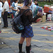 Infinitum punk chica in Mexico city.