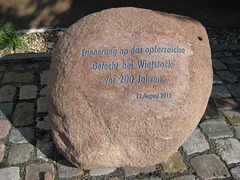 Gedenkstein "1813" in Wietstock