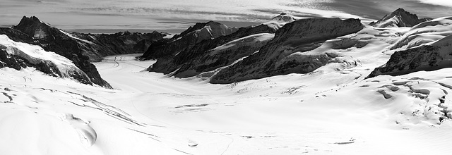 Jungfraujoch - Infrared Panorama