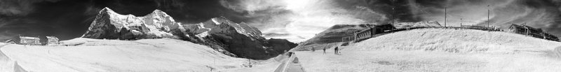 Jungfraujoch - Infrared Panorama - Full 360