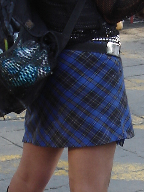 Infinitum punk chica in Mexico city.