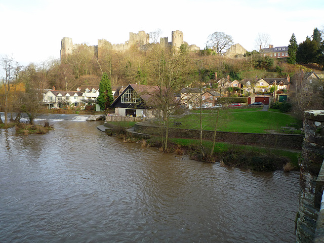 Dinham Weir and the Green Cafe