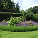 Circular bed at Scampston Hall