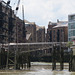 st. saviour's dock, shad thames, london,