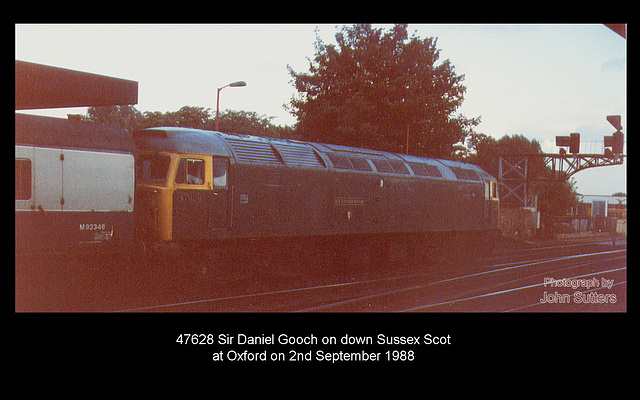 47628 Sir Daniel Gooch Oxford 2 9 1988