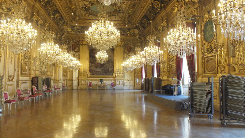 Salon de L'Hotel de ville de Lyon.