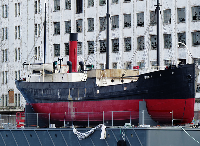 ss. robin, ship, royal victoria dock, millenium mills   (3)