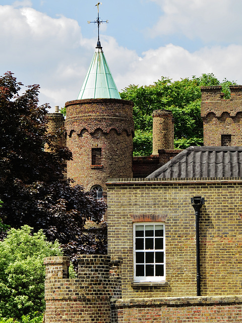 vanbrugh castle, greenwich, london