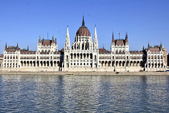 Parlamentsgebäude in Budapest