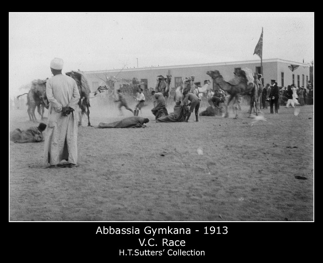 Abbassia Gymkana 1913 VC Race H T Sutters Collection