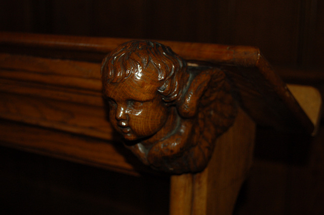 Detail of Choir Stall, St Thomas' Church, Newcastle upon Tyne