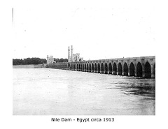 Nile Dam c1913