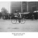 Street scene with cyclist Egypt c1913