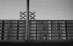 Sliding doors of a temple