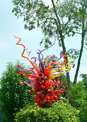 Chihully Glass Sculpture