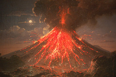 Vulkanerupcio (Vulkanausbruch)