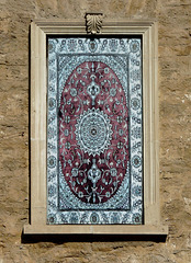 Mural Depicting an Azeri Carpet