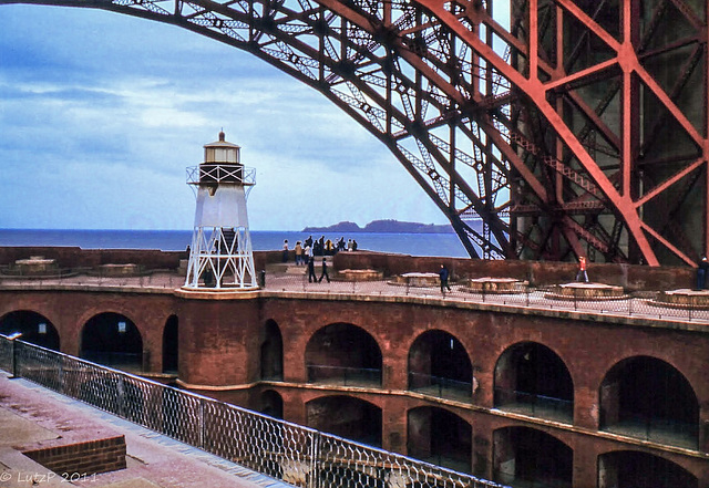 San Francisco, Fort Point 1980 (270°)