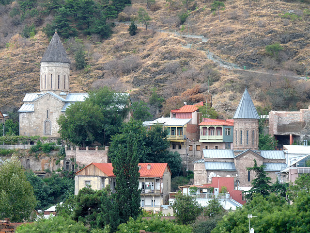 Tbilisi- Beneath Nariqala Fortress