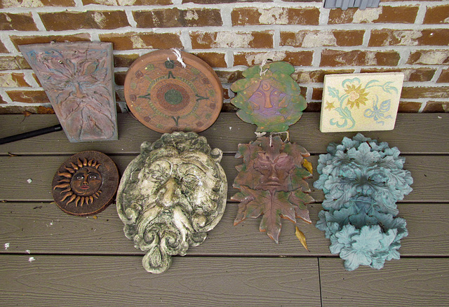 Greenmen and other Wall Plaques