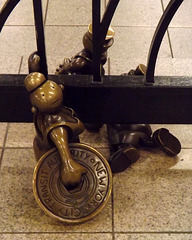 Life Underground by Tom Otterness in the 14th Street Subway, June 2012