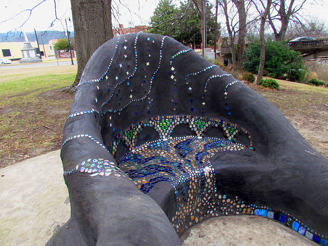 Jeweled Bench