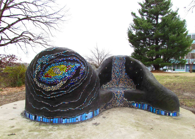 Jeweled Bench