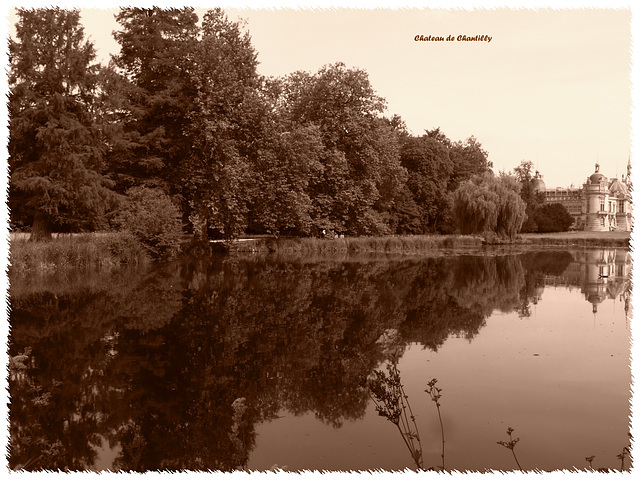 Du lac des Cygnes vue sur le Chateau