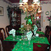 St. Patrick' Day Table Setting