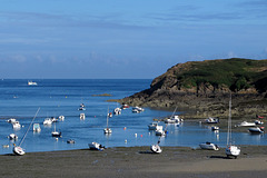 Marée basse au Guimorais (Ille-et-Vilaine, France)