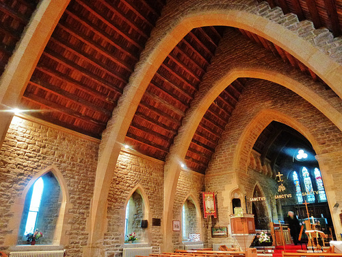 bothenhampton church, dorset.