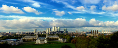 London seen from Greenwich