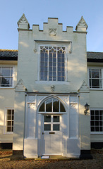 Wrentham Hall. Entrance facade. Porch (1)