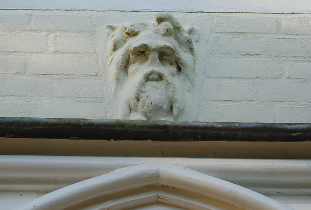 Wrentham Hall. Entrance facade. Porch (3)