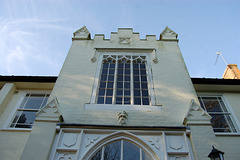 Wrentham Hall. Entrance facade. Porch (5)