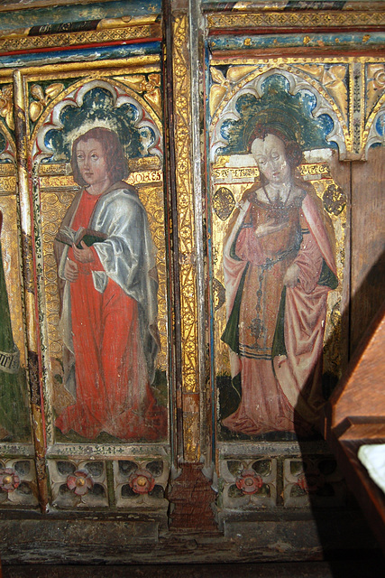 Detail of Screen, Bramfield Church, Suffolk