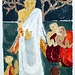 Tree of Life - Adoring monks- 2013- acrylic on paper