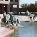 Mustangs Statue in Dallas