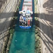 The Corinth Canal from the road bridge