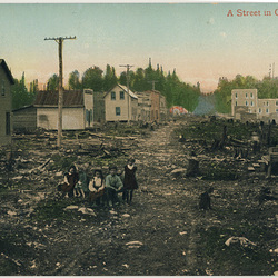 A Street in Cobalt, Ont.