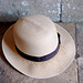 Panama Hat in a Church Porch in Summer