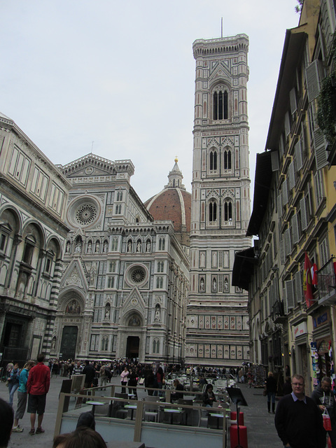 The Duomo of  Florence with Giotto's Bell Tower (Campanile di Giotto)