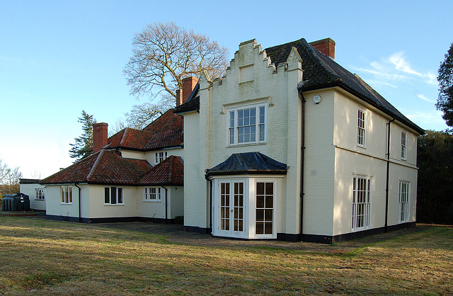 Wrentham Hall. Western Elevation (4)